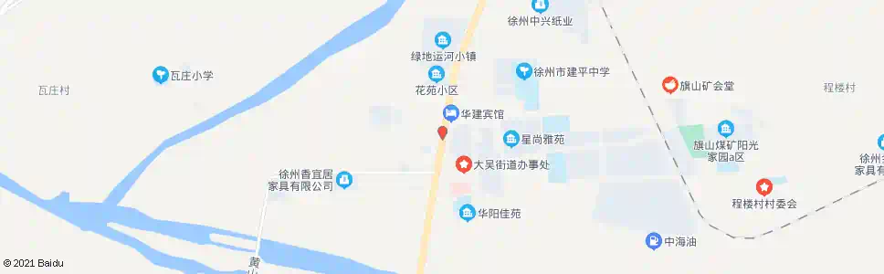 徐州新大吴_公交站地图_徐州公交_妙搜公交查询2025