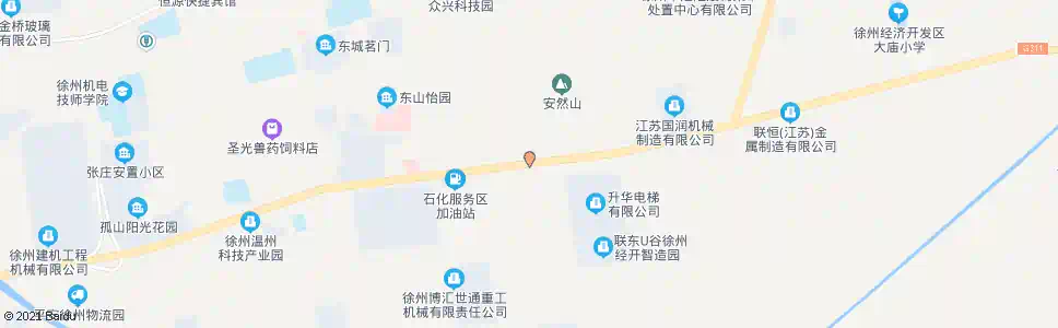 徐州安然_公交站地图_徐州公交_妙搜公交查询2025