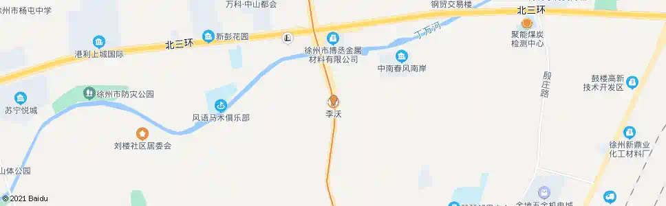 徐州李沃村_公交站地图_徐州公交_妙搜公交查询2025