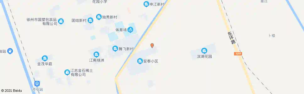 徐州安泰小区_公交站地图_徐州公交_妙搜公交查询2025