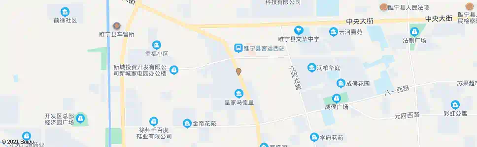 徐州第五制药厂_公交站地图_徐州公交_妙搜公交查询2025