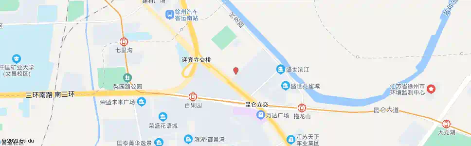 徐州食品城_公交站地图_徐州公交_妙搜公交查询2025