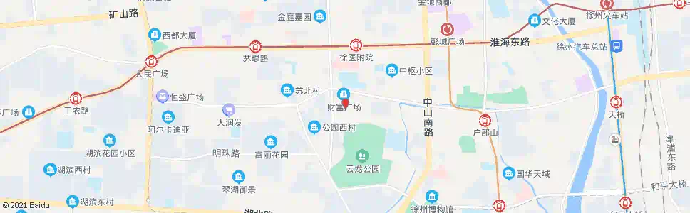 徐州锦绣家园_公交站地图_徐州公交_妙搜公交查询2025