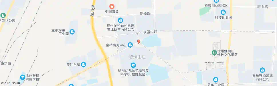 徐州金山桥(金工路)_公交站地图_徐州公交_妙搜公交查询2025