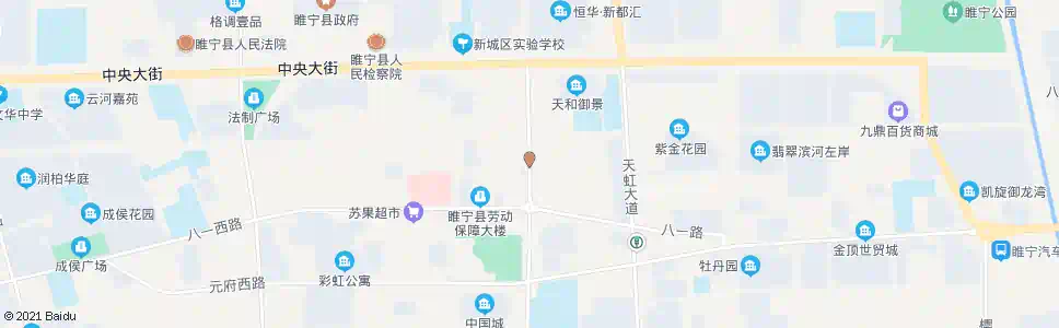 徐州睢宁电信局_公交站地图_徐州公交_妙搜公交查询2025