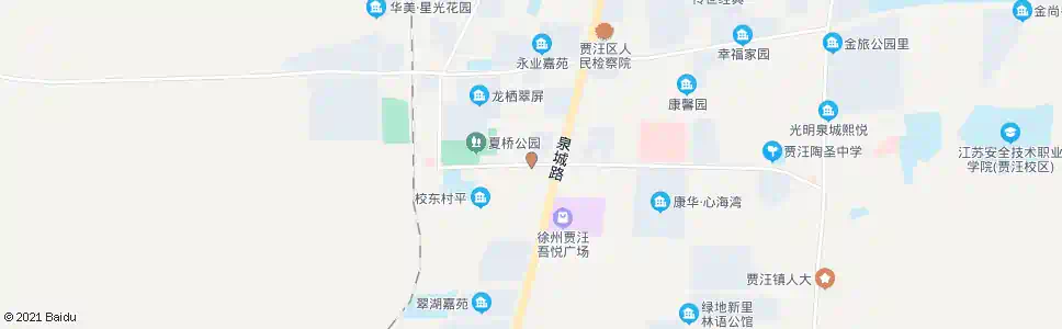 徐州新夏路口_公交站地图_徐州公交_妙搜公交查询2025