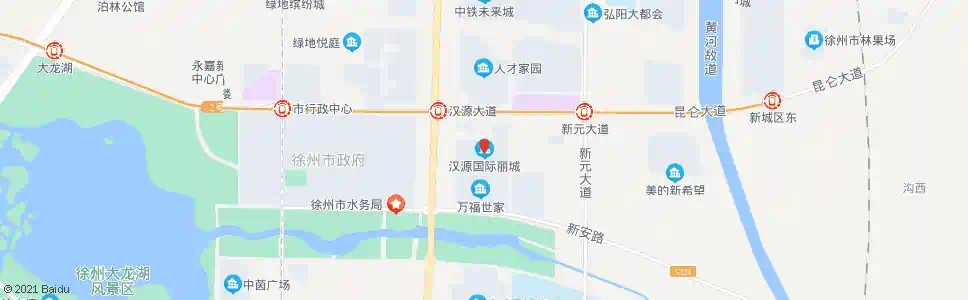 徐州汉源国际丽城_公交站地图_徐州公交_妙搜公交查询2025