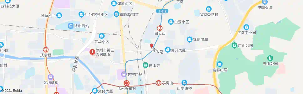 徐州地下道_公交站地图_徐州公交_妙搜公交查询2025