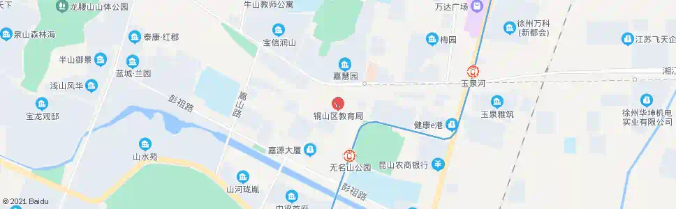 徐州铜山县教育局_公交站地图_徐州公交_妙搜公交查询2025