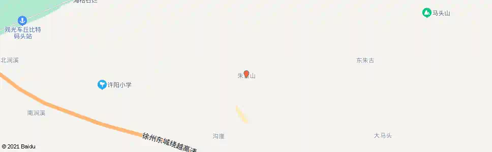 徐州朱古山_公交站地图_徐州公交_妙搜公交查询2025