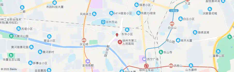 徐州坝子街_公交站地图_徐州公交_妙搜公交查询2025