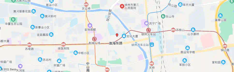 徐州三中_公交站地图_徐州公交_妙搜公交查询2025