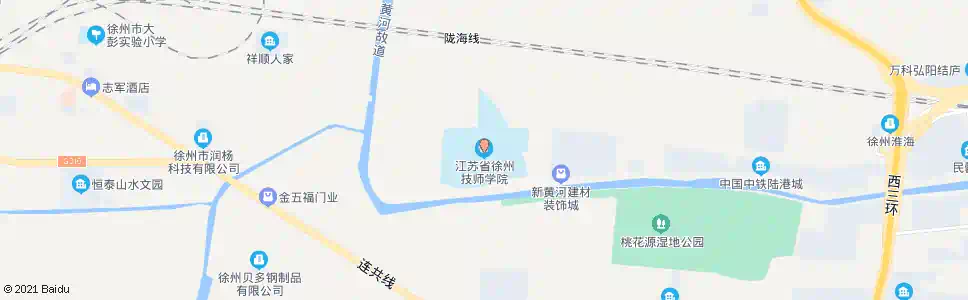 徐州技校路口_公交站地图_徐州公交_妙搜公交查询2025