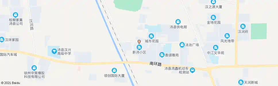 徐州新沛小区北门_公交站地图_徐州公交_妙搜公交查询2025