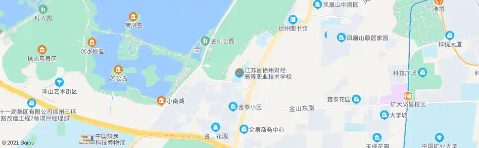 徐州财校_公交站地图_徐州公交_妙搜公交查询2025