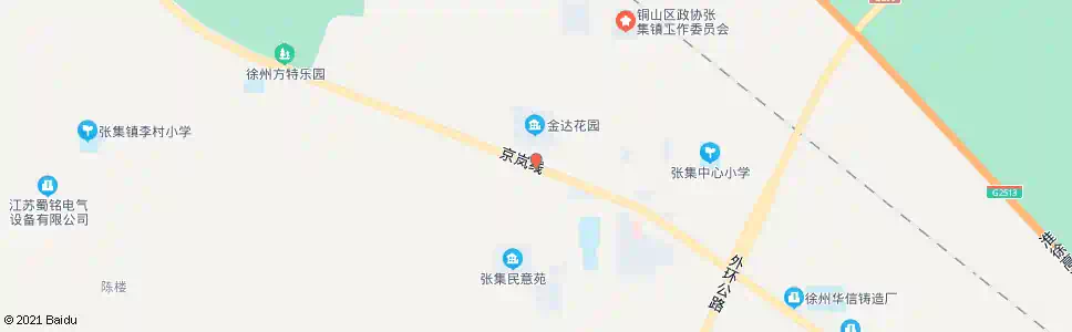 徐州张集_公交站地图_徐州公交_妙搜公交查询2025