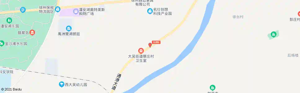 徐州蔡庄_公交站地图_徐州公交_妙搜公交查询2025