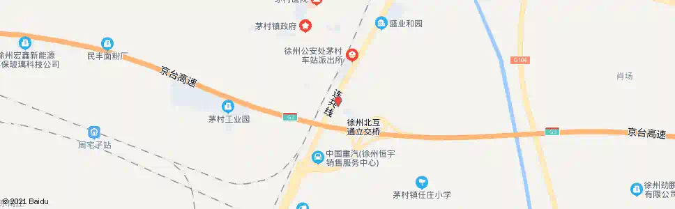 徐州任庄站_公交站地图_徐州公交_妙搜公交查询2025
