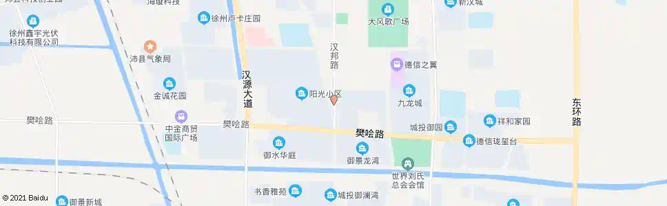 徐州阳光小区东门_公交站地图_徐州公交_妙搜公交查询2025