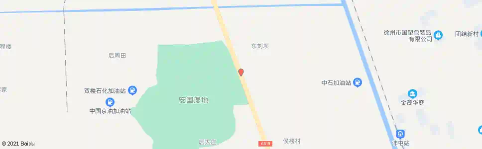徐州安国湿地(居大庄)_公交站地图_徐州公交_妙搜公交查询2025