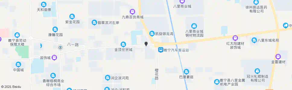 徐州上海花苑_公交站地图_徐州公交_妙搜公交查询2025