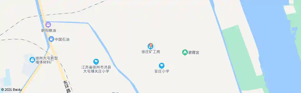 徐州徐庄矿南工房_公交站地图_徐州公交_妙搜公交查询2025
