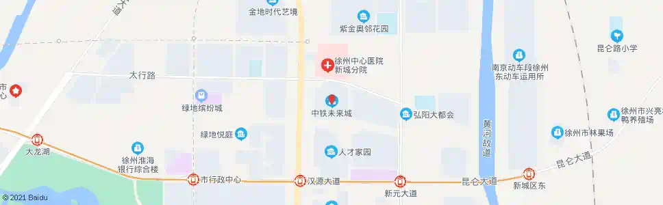 徐州中铁未来城_公交站地图_徐州公交_妙搜公交查询2025