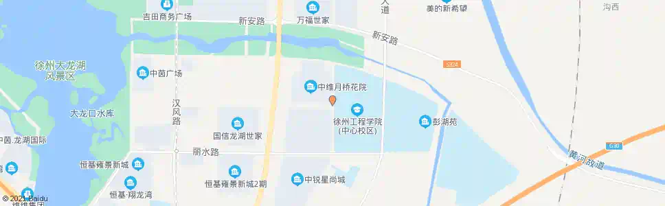 徐州汉源国际华城_公交站地图_徐州公交_妙搜公交查询2025