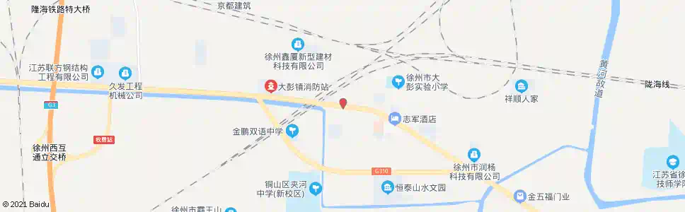 徐州夹河高中(大彭镇)_公交站地图_徐州公交_妙搜公交查询2025