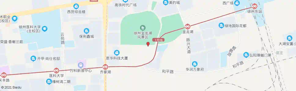 徐州开发区审批大楼_公交站地图_徐州公交_妙搜公交查询2025
