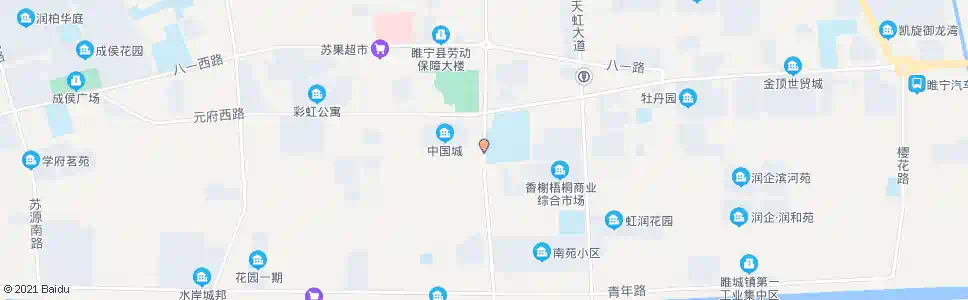 徐州睢宁中学_公交站地图_徐州公交_妙搜公交查询2025