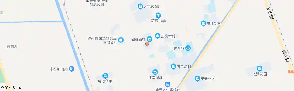 徐州安冉花园_公交站地图_徐州公交_妙搜公交查询2025