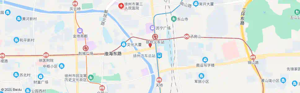 徐州工商银行_公交站地图_徐州公交_妙搜公交查询2025