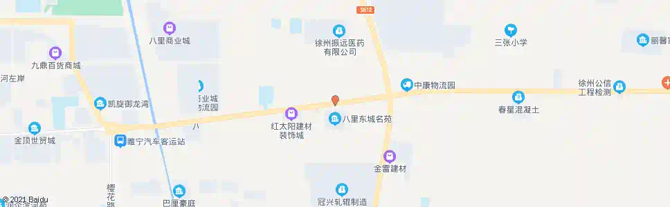 徐州八里商业街_公交站地图_徐州公交_妙搜公交查询2025