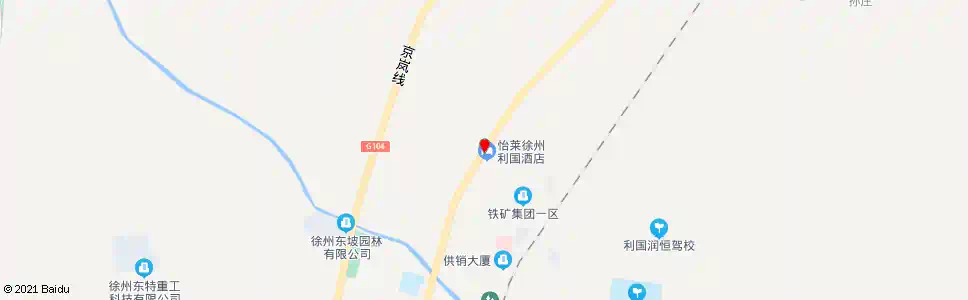 徐州利国宾馆_公交站地图_徐州公交_妙搜公交查询2025