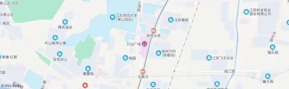徐州万达广场_公交站地图_徐州公交_妙搜公交查询2025