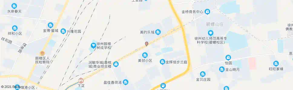 徐州杨庄_公交站地图_徐州公交_妙搜公交查询2025