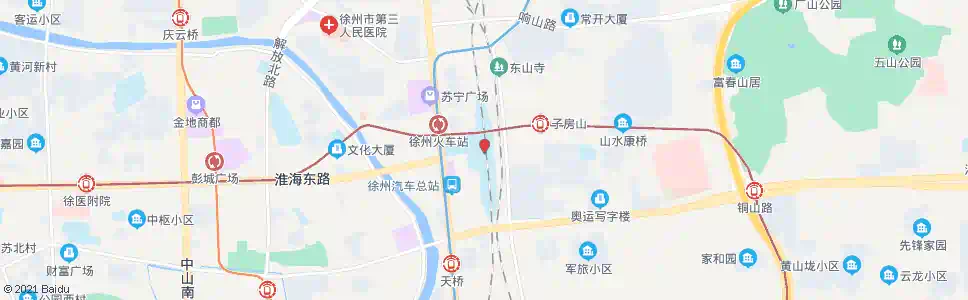 徐州徐庄矿门口_公交站地图_徐州公交_妙搜公交查询2025