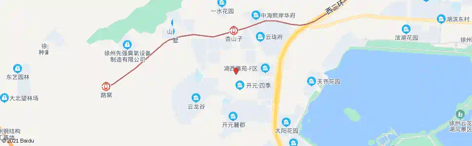 徐州开元四季_公交站地图_徐州公交_妙搜公交查询2025