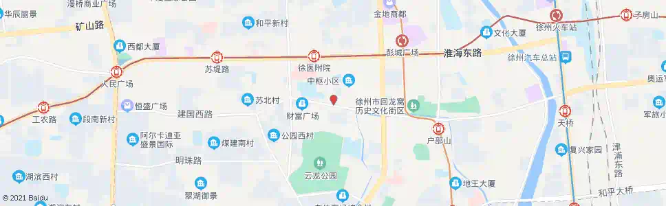 徐州农业发展银行_公交站地图_徐州公交_妙搜公交查询2025