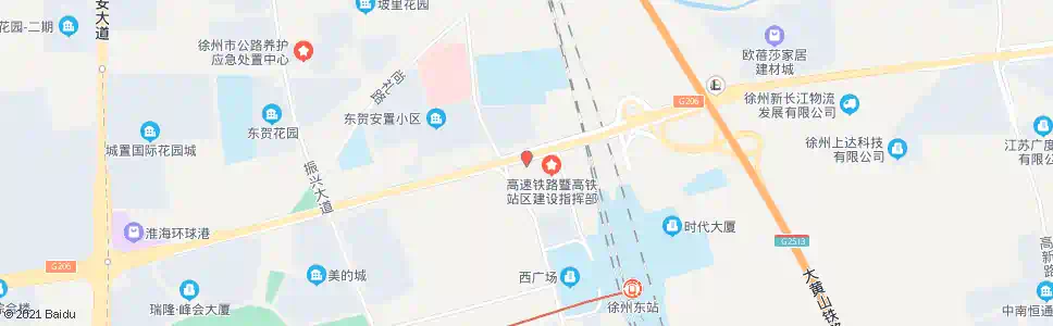 徐州上山安置房_公交站地图_徐州公交_妙搜公交查询2025