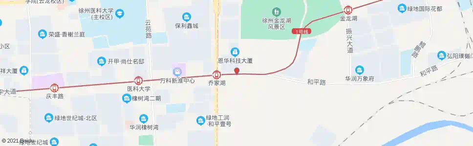徐州翠屏山办事处_公交站地图_徐州公交_妙搜公交查询2025