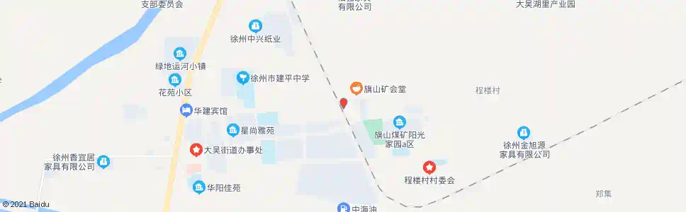徐州旗山矿北门_公交站地图_徐州公交_妙搜公交查询2025