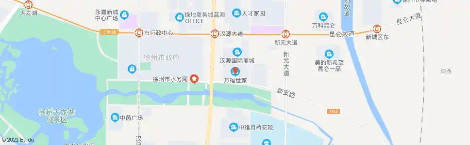 徐州万福世家_公交站地图_徐州公交_妙搜公交查询2025