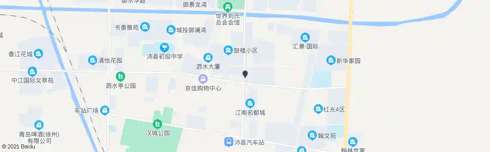 徐州江南山水西门_公交站地图_徐州公交_妙搜公交查询2025