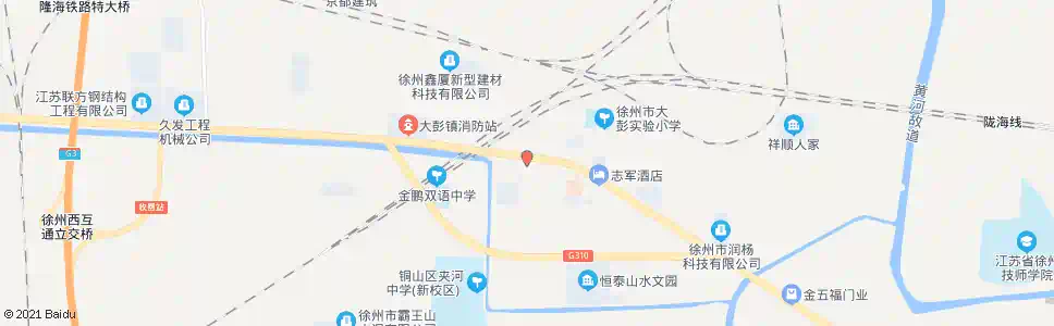 徐州大彭镇_公交站地图_徐州公交_妙搜公交查询2025