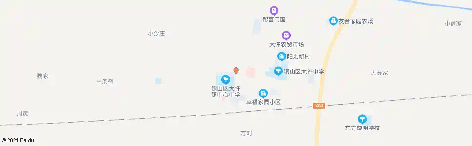 徐州大许中心小学_公交站地图_徐州公交_妙搜公交查询2025