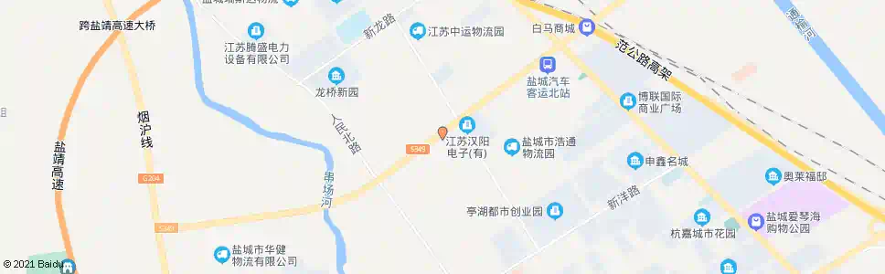 盐城污水厂_公交站地图_盐城公交_妙搜公交查询2025