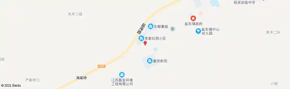 盐城李家灶_公交站地图_盐城公交_妙搜公交查询2025