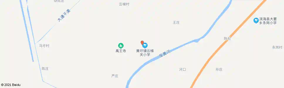 盐城云梯关村_公交站地图_盐城公交_妙搜公交查询2025